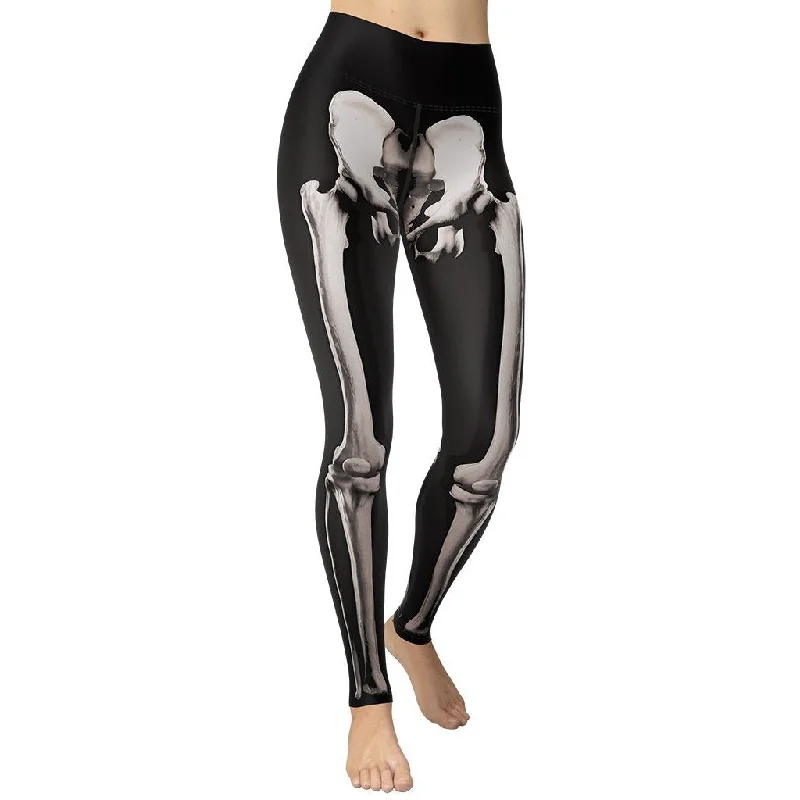 Don't Miss Skeleton Yoga Leggings
