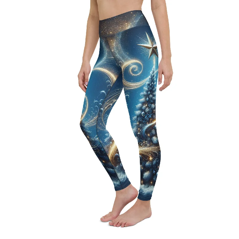 Price Break Starlit Christmas Yoga Leggings