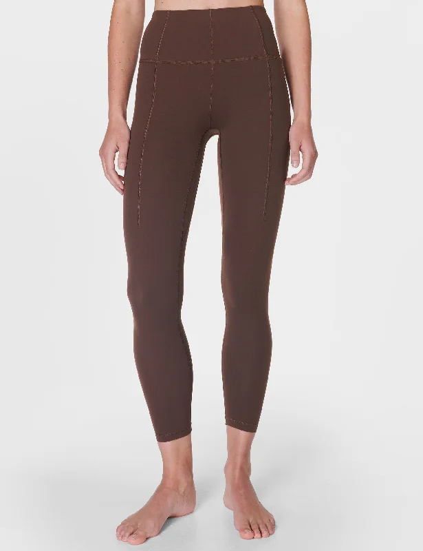 TIME-Limited Offer Super Soft 7/8 Yoga Leggings - Cacao Brown