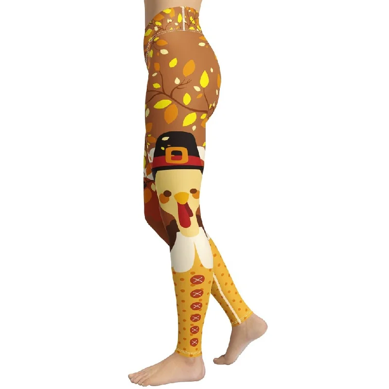 Price Cut Thanksgiving Yoga Leggings