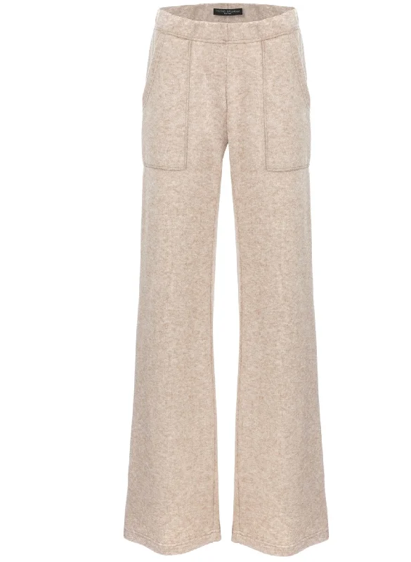 Crazy Deals Cozy Maternity Trousers - Oatmeal Heather