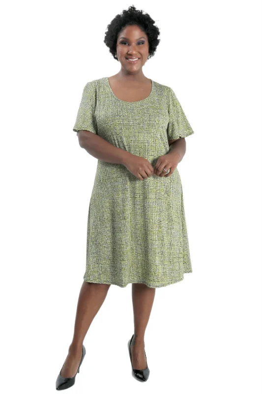 Exclusive Offers Vikki Vi Jersey Lemon Twill T-Shirt Style Dress