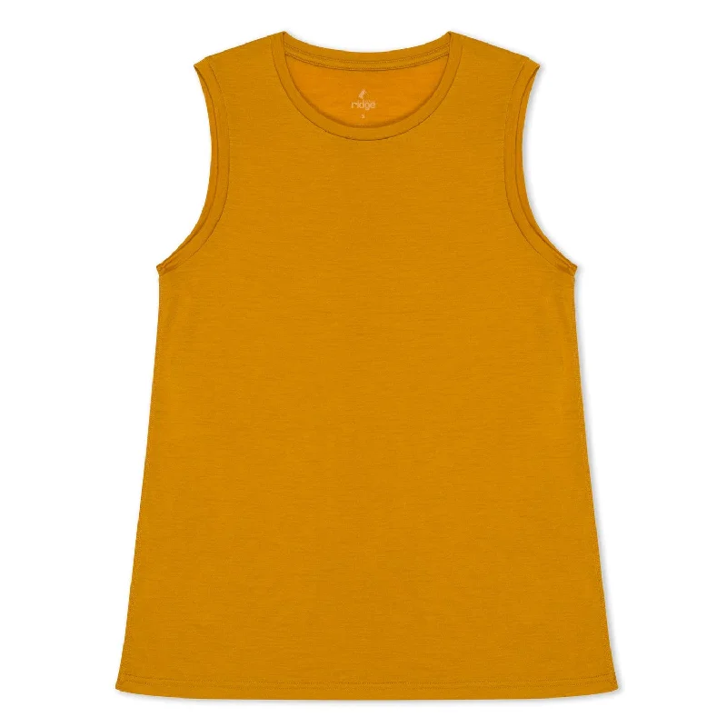 Limited Availability Women's Natural Tencel Merino Wool Tank Top