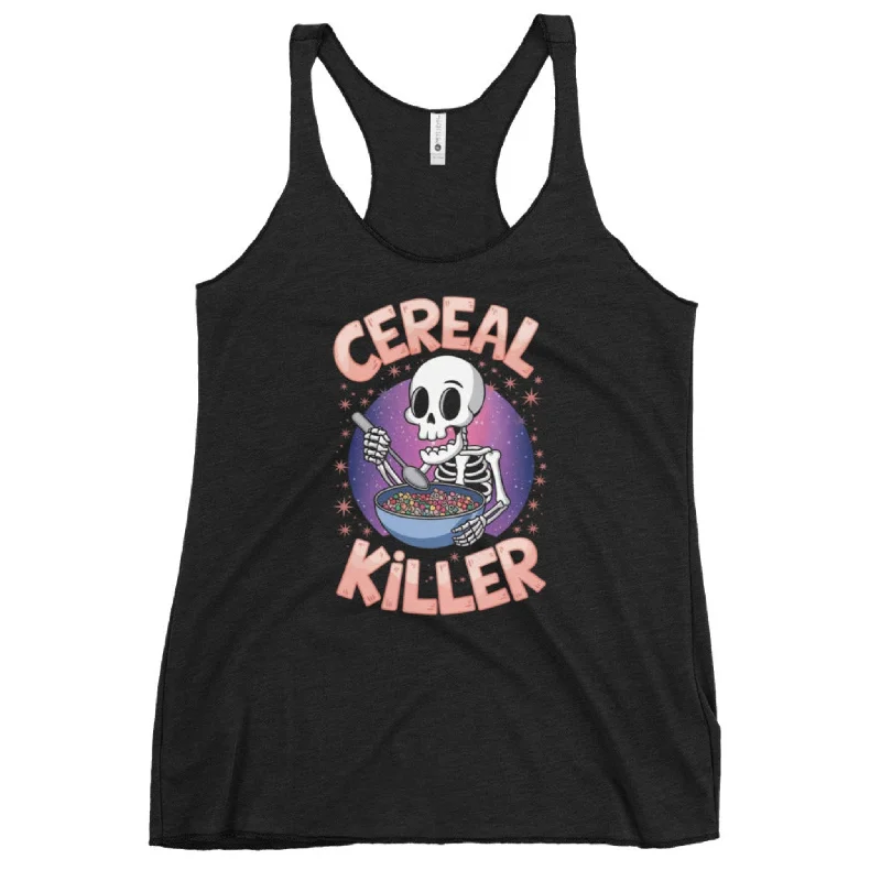 Special Discount Halloween Cereal Killer Racerback Tank Top