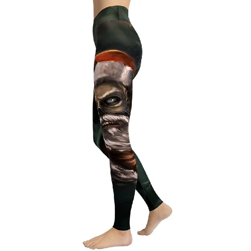 Lowest Prices Zombie Santa Yoga Leggings