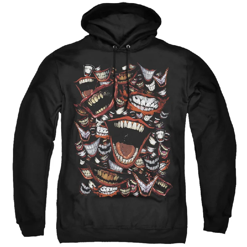 Discount Extravaganza Batman Hoodie Joker Laugh Repeat Black Hoody