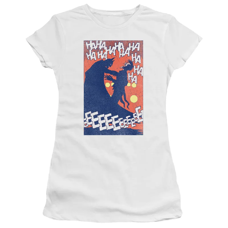 Exclusive Online Offer Batman Juniors T-Shirt Punchline White Premium Tee