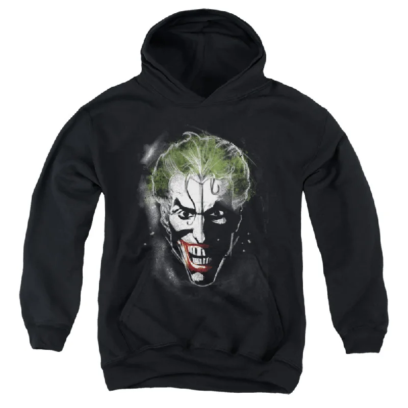 Markdown Madness Batman Kids Hoodie Joker Face Makeup Black Hoody