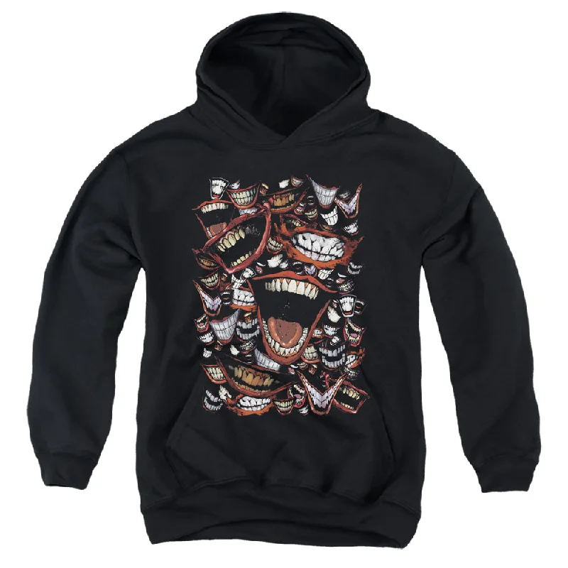 Amazing Deals Batman Kids Hoodie Joker Laugh Repeat Black Hoody