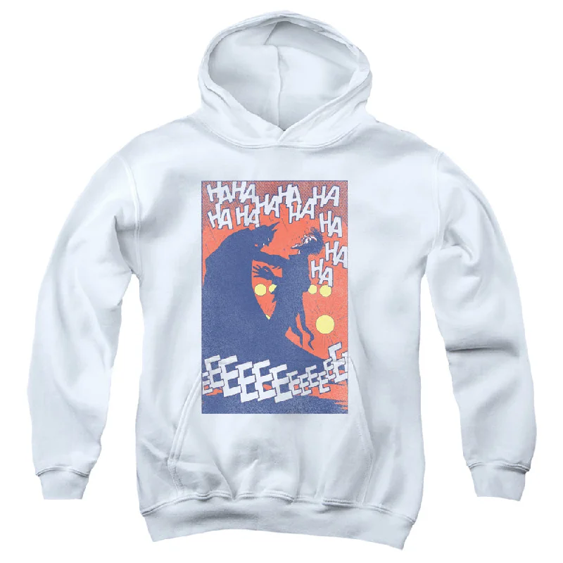 Don’t Miss Out Batman Kids Hoodie Punchline White Hoody