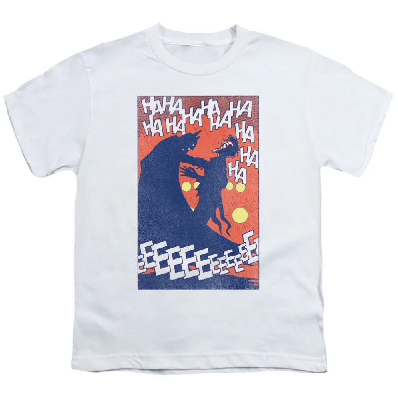 Stock Up and Save Batman Kids T-Shirt Punchline White Tee