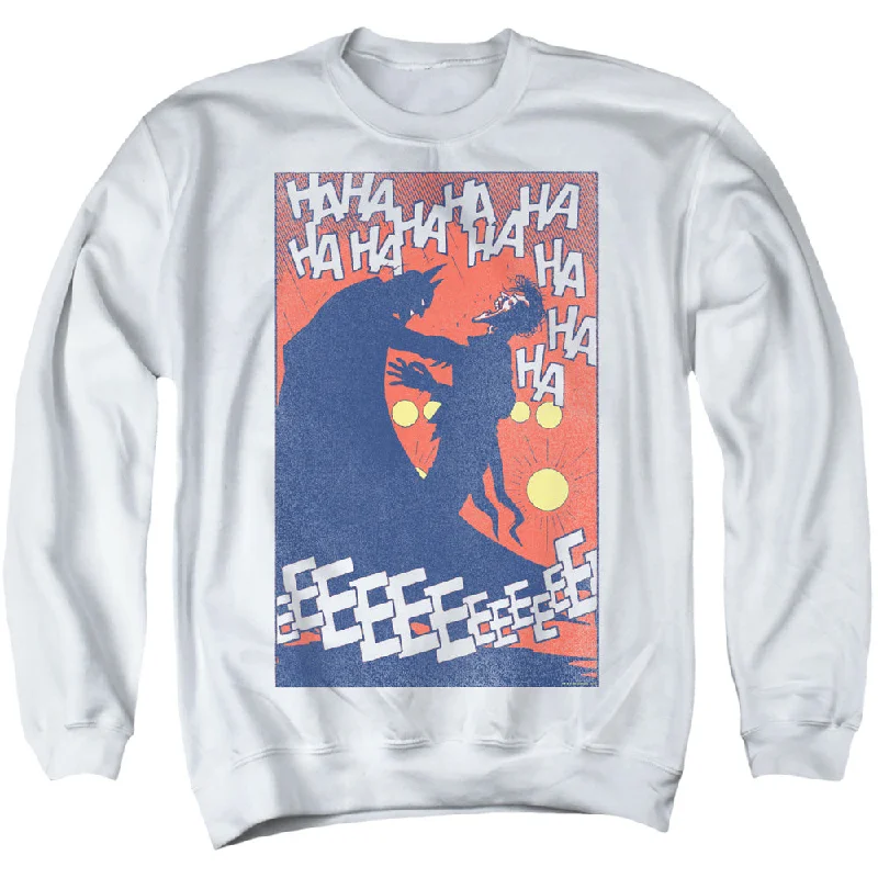 Best Seller Batman Sweatshirt Punchline White Pullover