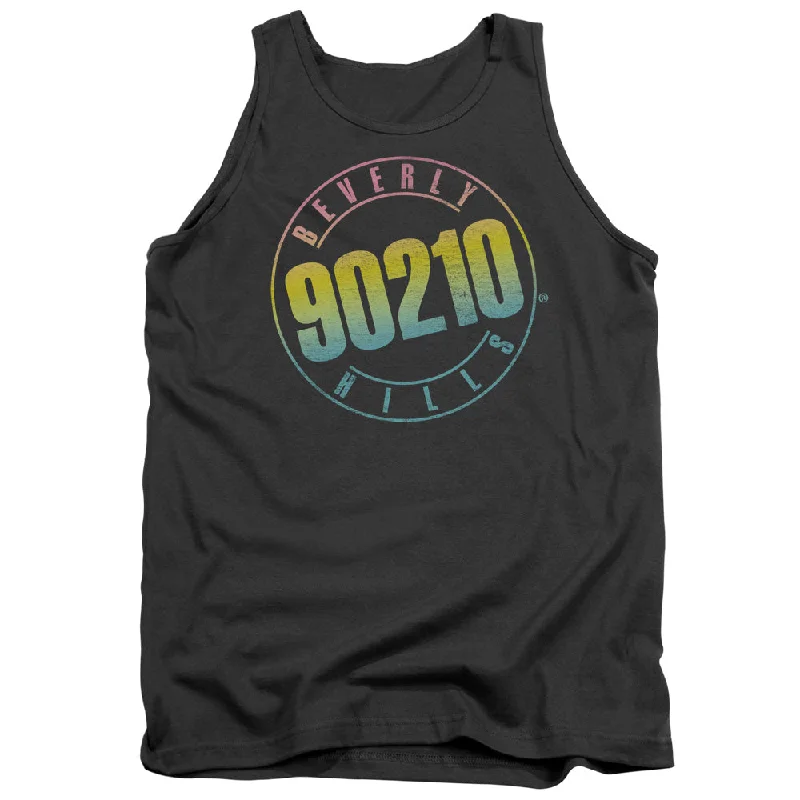 Super Sale Beverly Hills 90210 Tanktop Logo Charcoal Tank