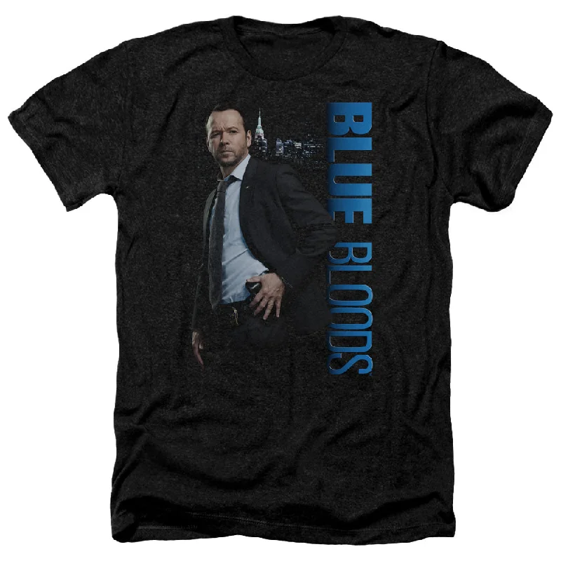 Massive Deals Blue Bloods Heather T-Shirt Danny Black Tee