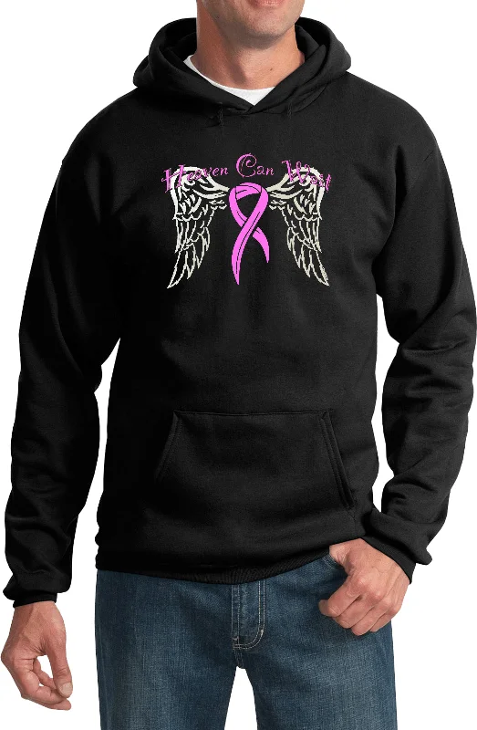Final Markdown Breast Cancer Hoodie Heaven Can Wait