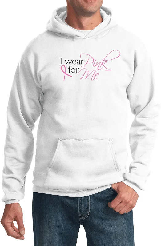 One-DAY Sale Breast Cancer Hoodie I Wear Pink for Me
