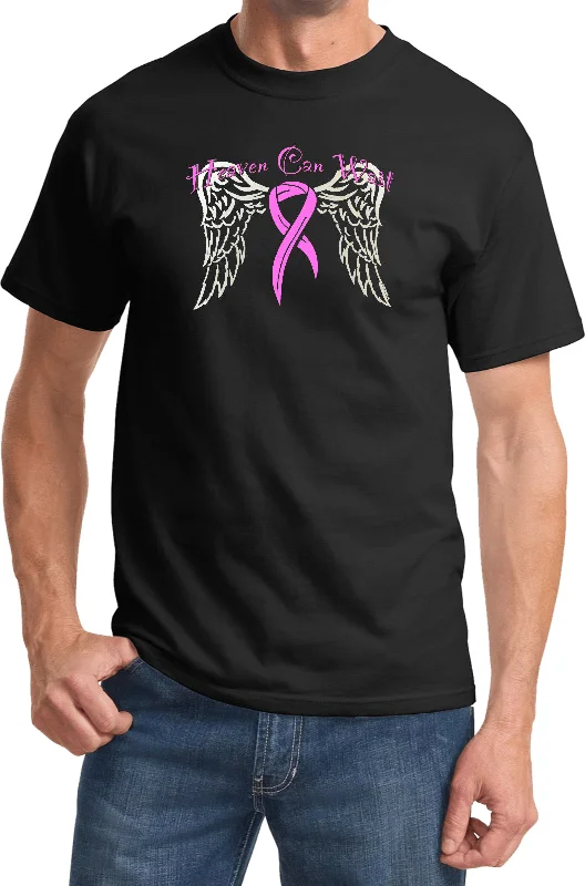 Don't Wait Breast Cancer T-shirt Heaven Can Wait