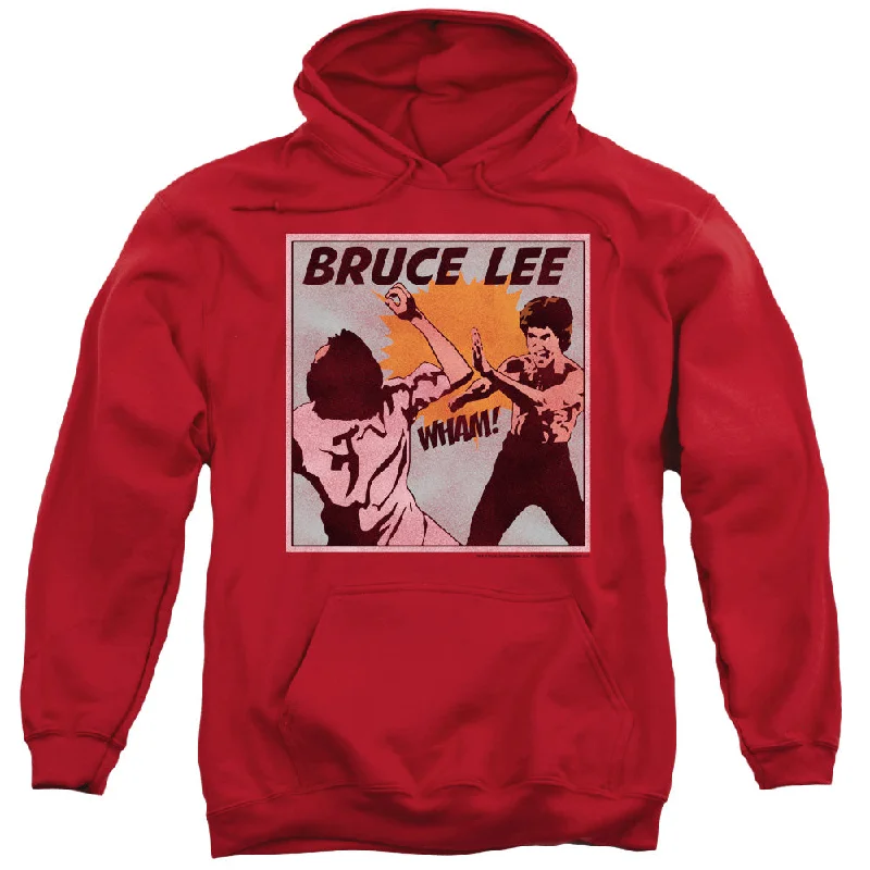 Savings Spectacular Bruce Lee Hoodie Comic Red Hoody