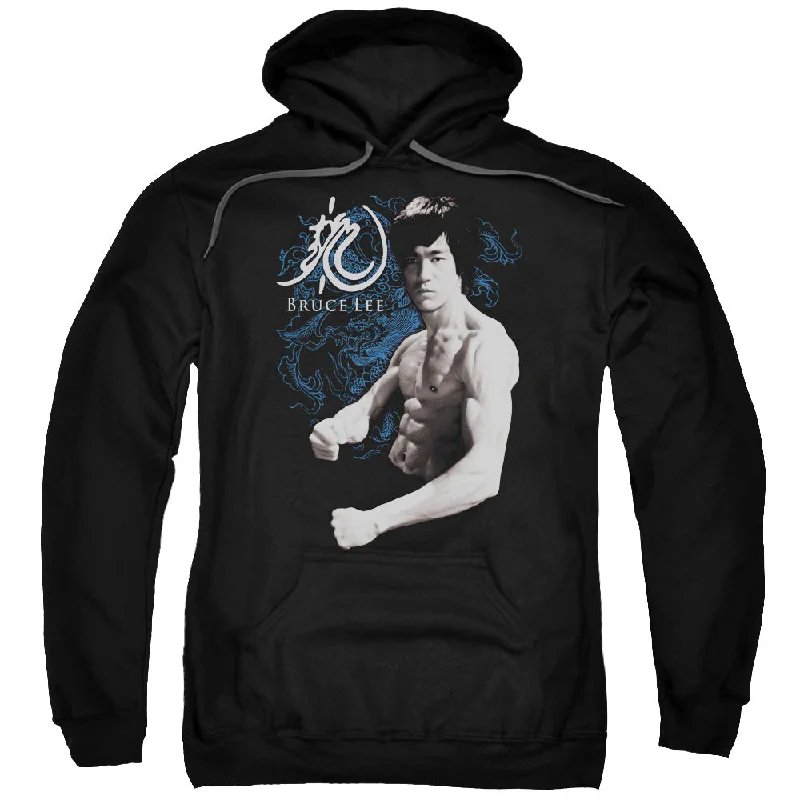 Today’s Deal Bruce Lee Hoodie Dragon Stance Black Hoody