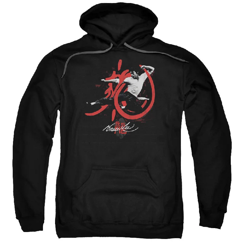 Price Buster Bruce Lee Hoodie High Flying Black Hoody