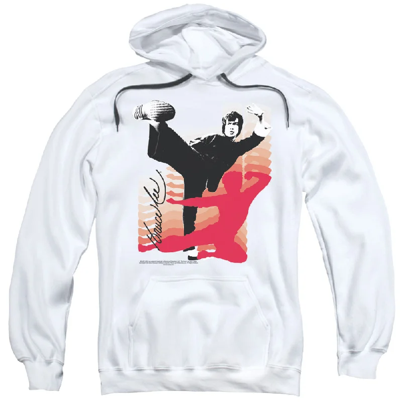 Major Savings Bruce Lee Hoodie Kick It White Hoody