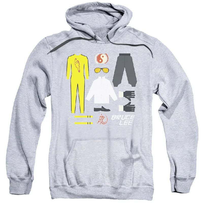Savings Alert Bruce Lee Hoodie Signature Items Athletic Heather Hoody