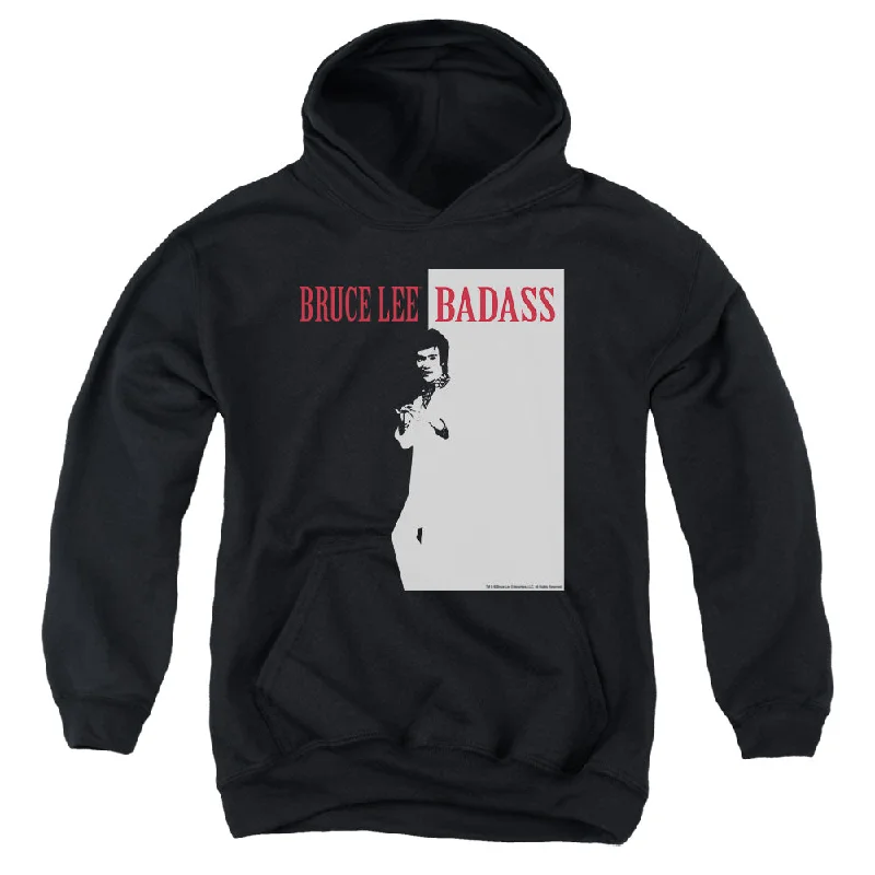 Anniversary Sale Bruce Lee Kids Hoodie Badass Black Hoody