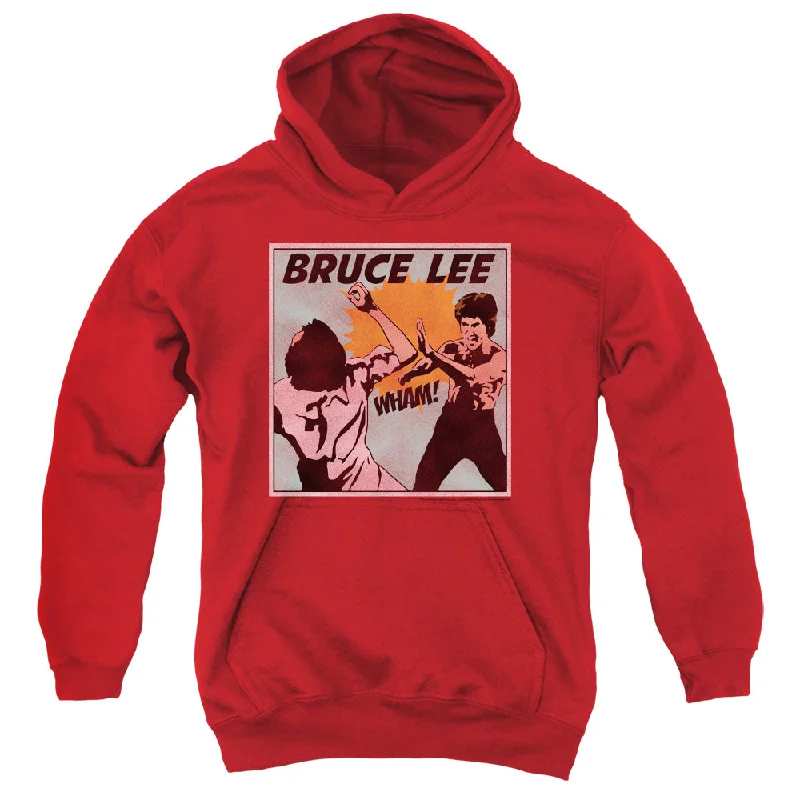 Big Discounts Bruce Lee Kids Hoodie Comic Red Hoody