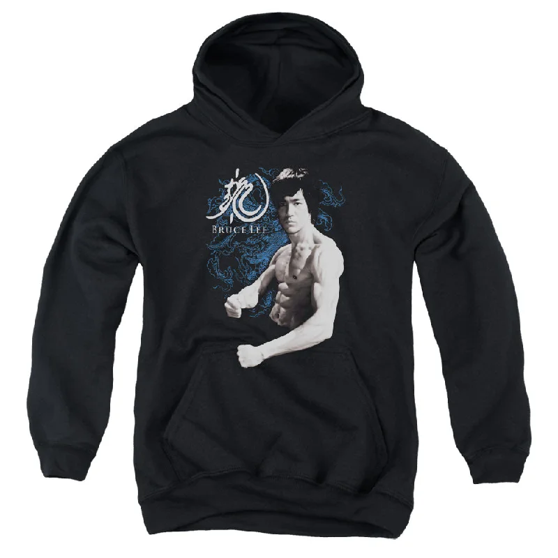 Best Seller Bruce Lee Kids Hoodie Dragon Stance Black Hoody
