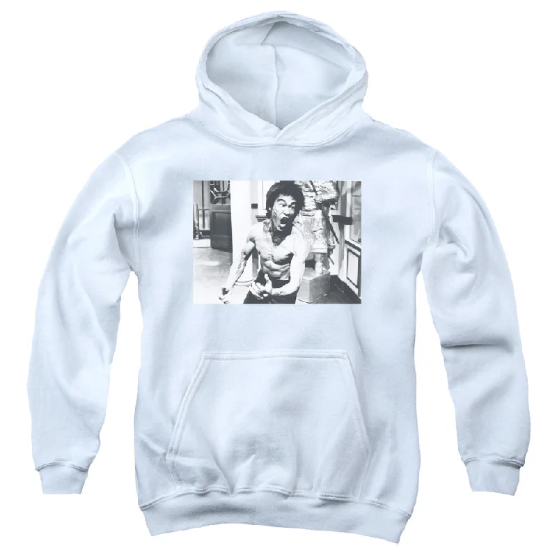 Savings Galore Bruce Lee Kids Hoodie Full of Fury White Hoody