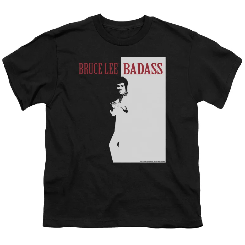Limited Time Discount Bruce Lee Kids T-Shirt Badass Black Tee
