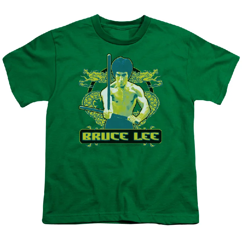 Huge Discounts Bruce Lee Kids T-Shirt Double Dragons Kelly Tee