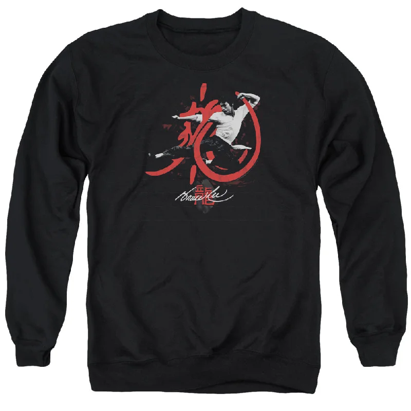 Price Fest Bruce Lee Sweatshirt High Flying Black Pullover