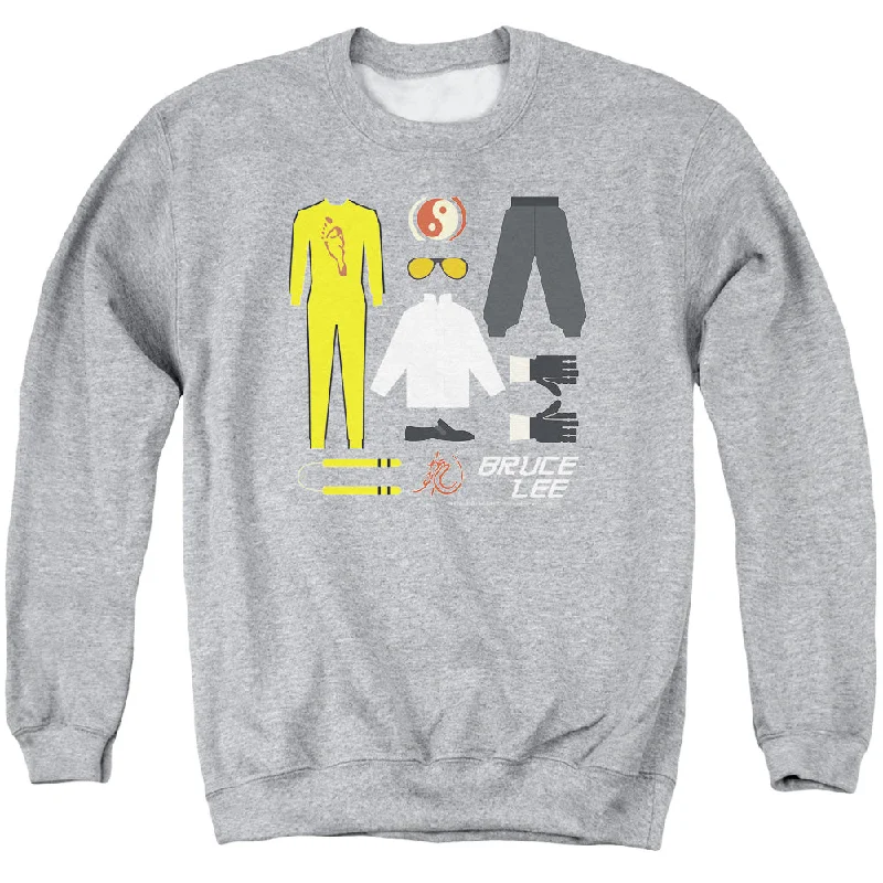 Bargain Prices Bruce Lee Sweatshirt Signature Items Athletic Heather Pullover