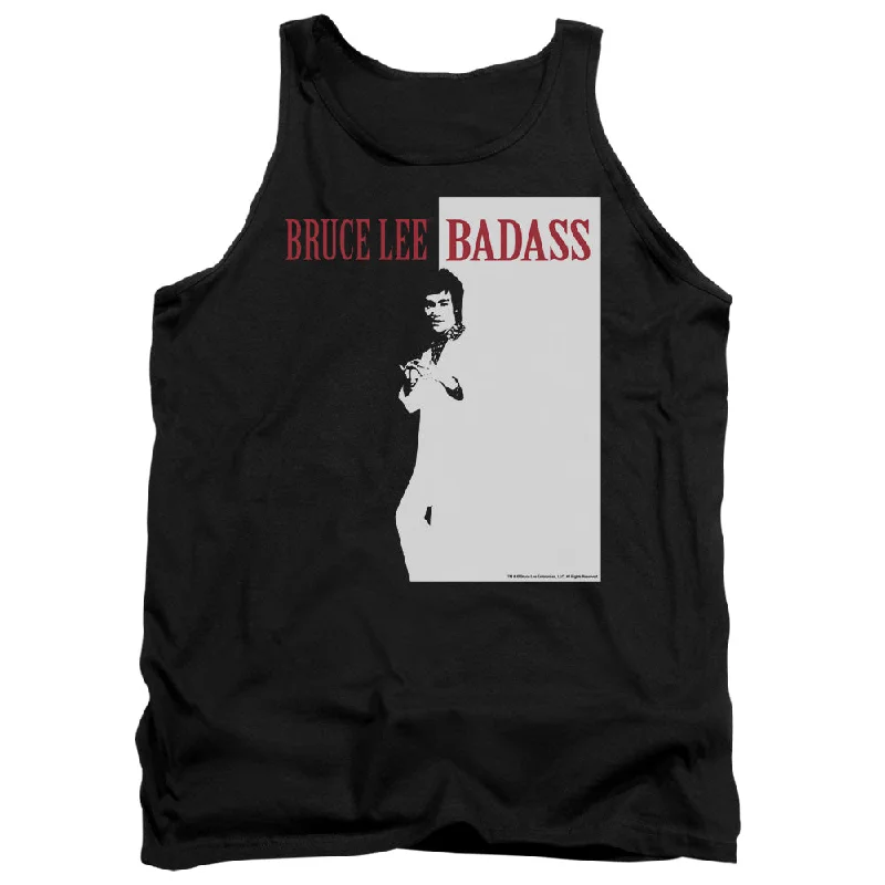 Year-End Sale Bruce Lee Tanktop Badass Black Tank