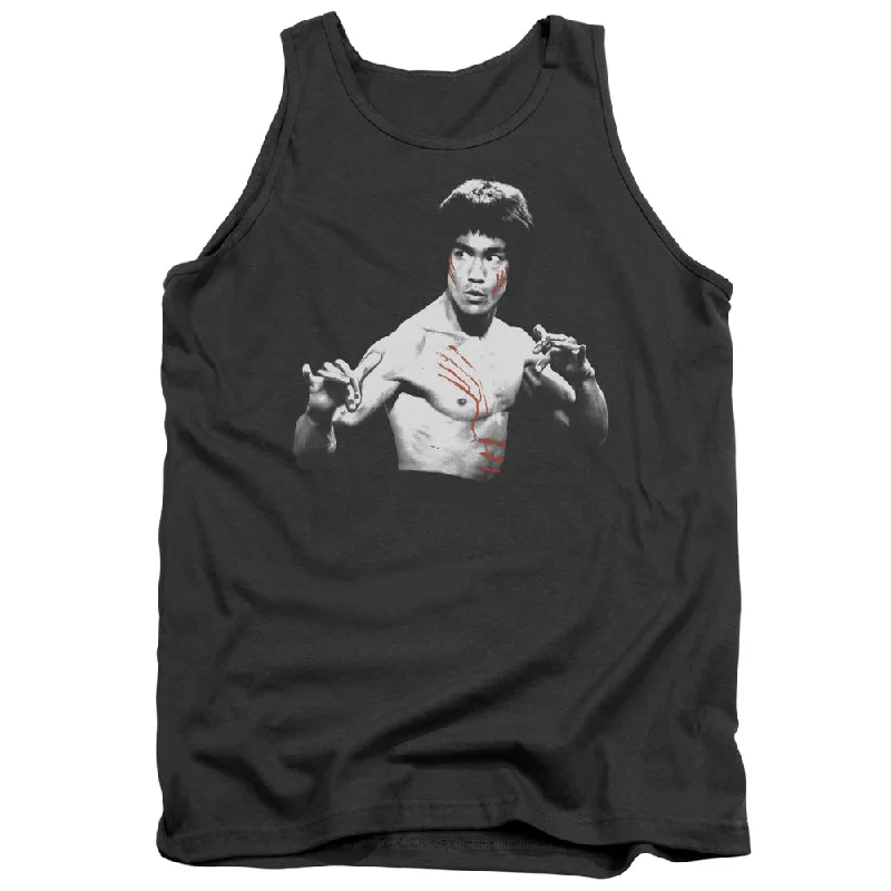 Today's Special Bruce Lee Tanktop Confrontation Stance Charcoal Tank