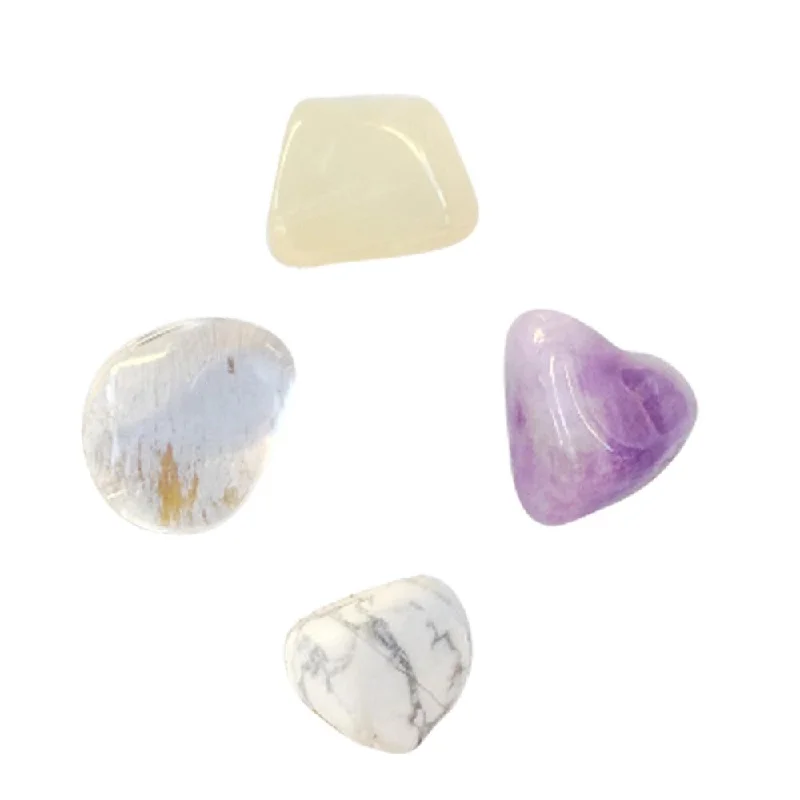 Discount Extravaganza Crown Chakra - 4 Stone Set