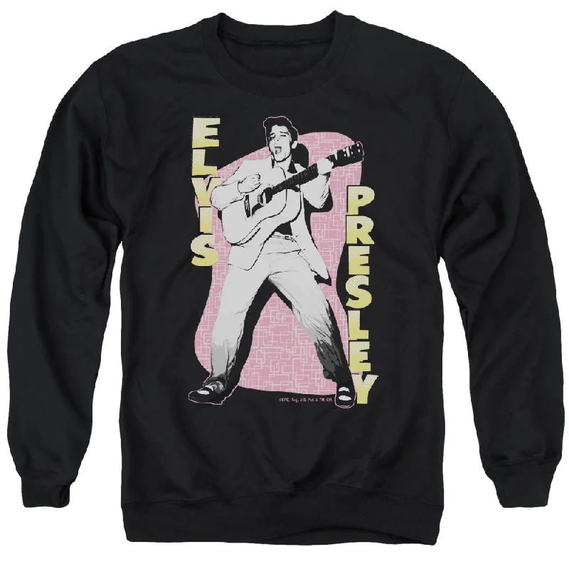 Unmissable Offer Elvis Presley Sweatshirt In The Moment Black Pullover