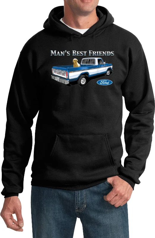 Great Deals Ford F-150 Hoodie Mans Best Friends