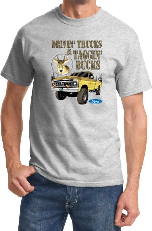 Price Drop Ford F-150 T-shirt Driving Trucks Tagging Bucks