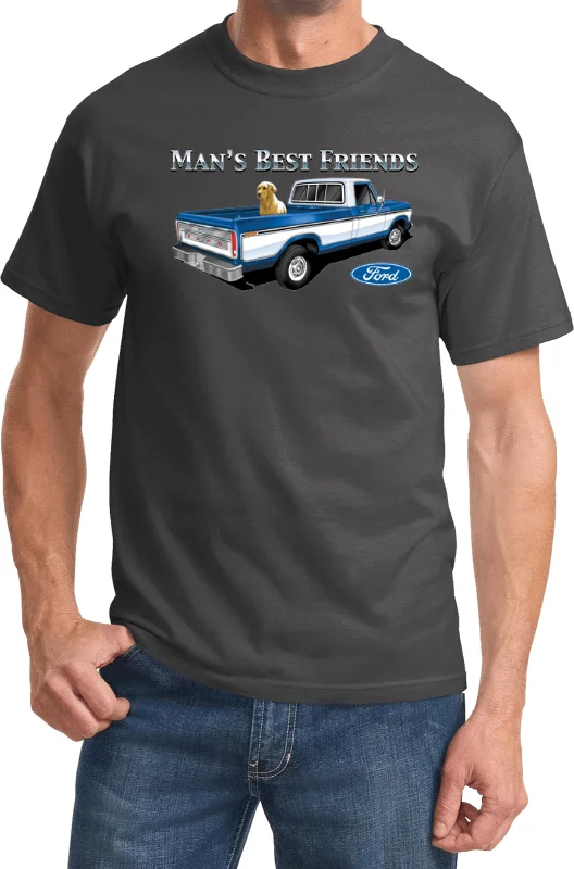 Final Markdown Ford F-150 T-shirt Mans Best Friends