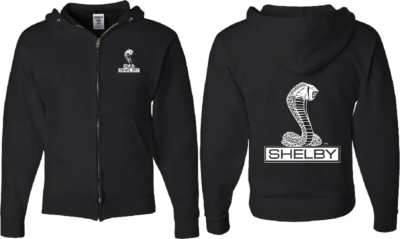 Special Offer Ford Mustang Full Zip Hoodie Shelby Cobra Front and Back