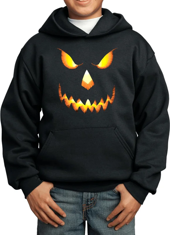Exclusive Online Offer Halloween Pumpkin Head Kids Hoodie