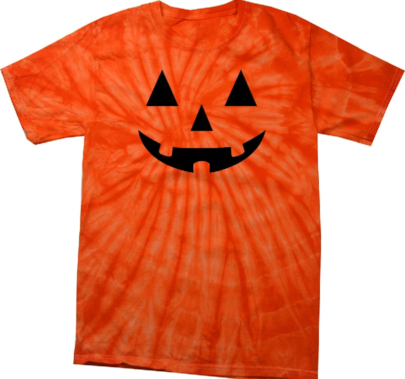 Savings Galore Halloween Spider Tie Dye T-shirt Black Jack-O-Lantern