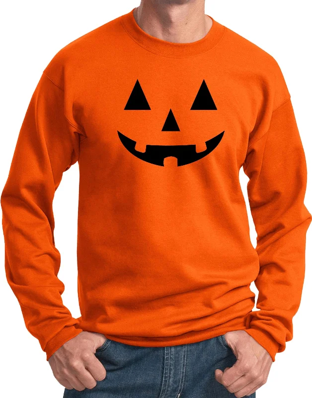 Reduced Prices Halloween Sweatshirt Black Jack-O-Lantern