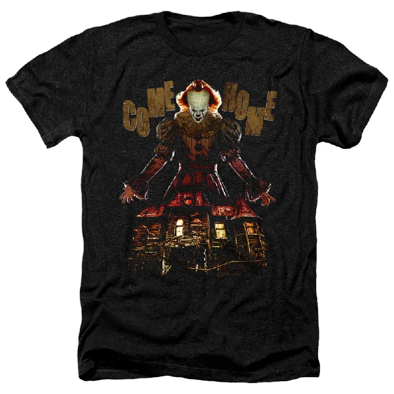Online Only IT Chapter Two Heather T-Shirt Come Home Black Tee