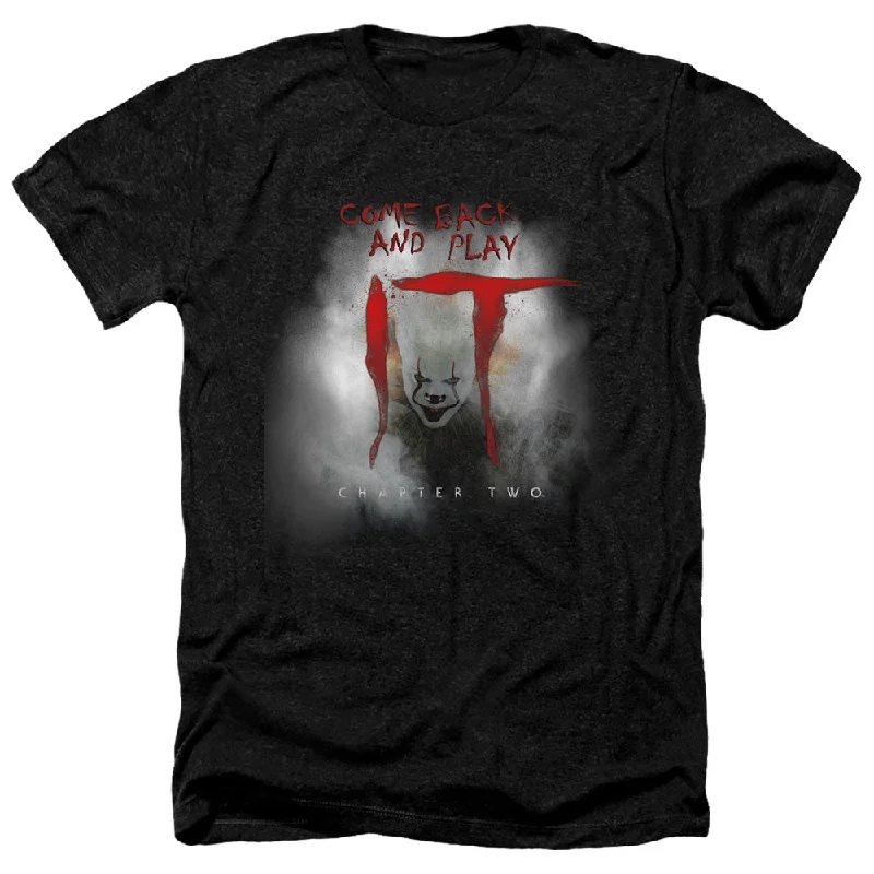 Final Clearance IT Chapter Two Heather T-Shirt Fog Black Tee
