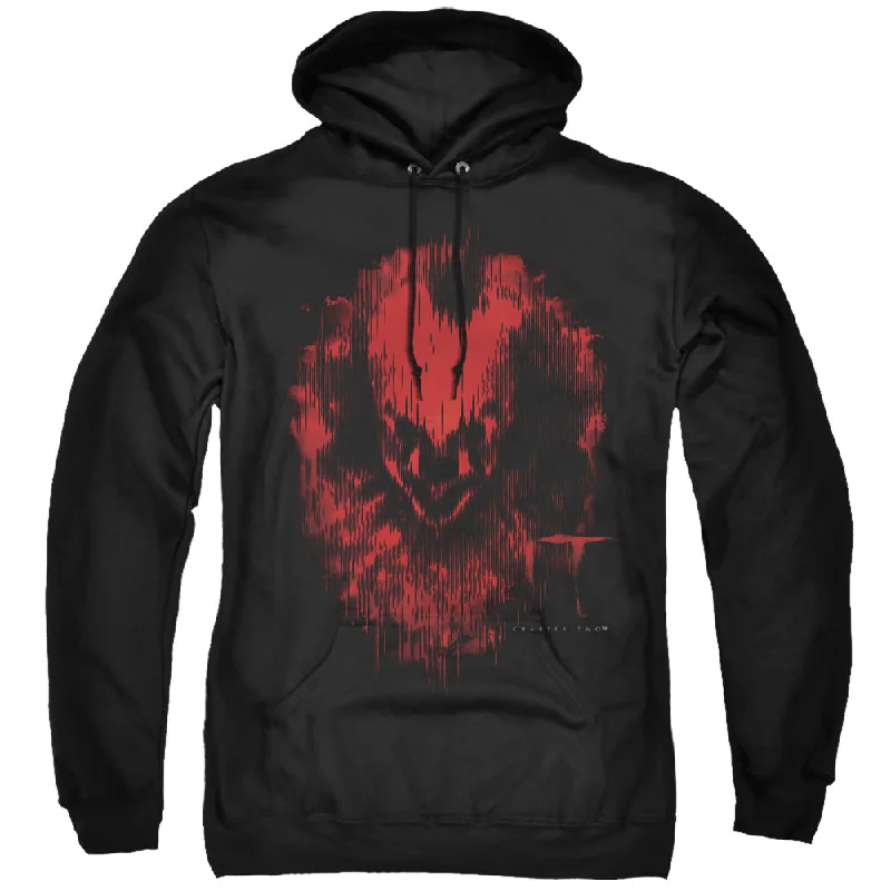 New Markdowns IT Chapter Two Hoodie Blurred Pennywise Black Hoody