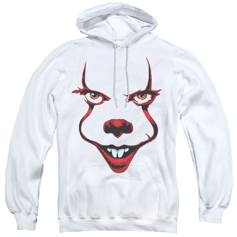 Hot Deal IT Chapter Two Hoodie Pennywise Face White Hoody