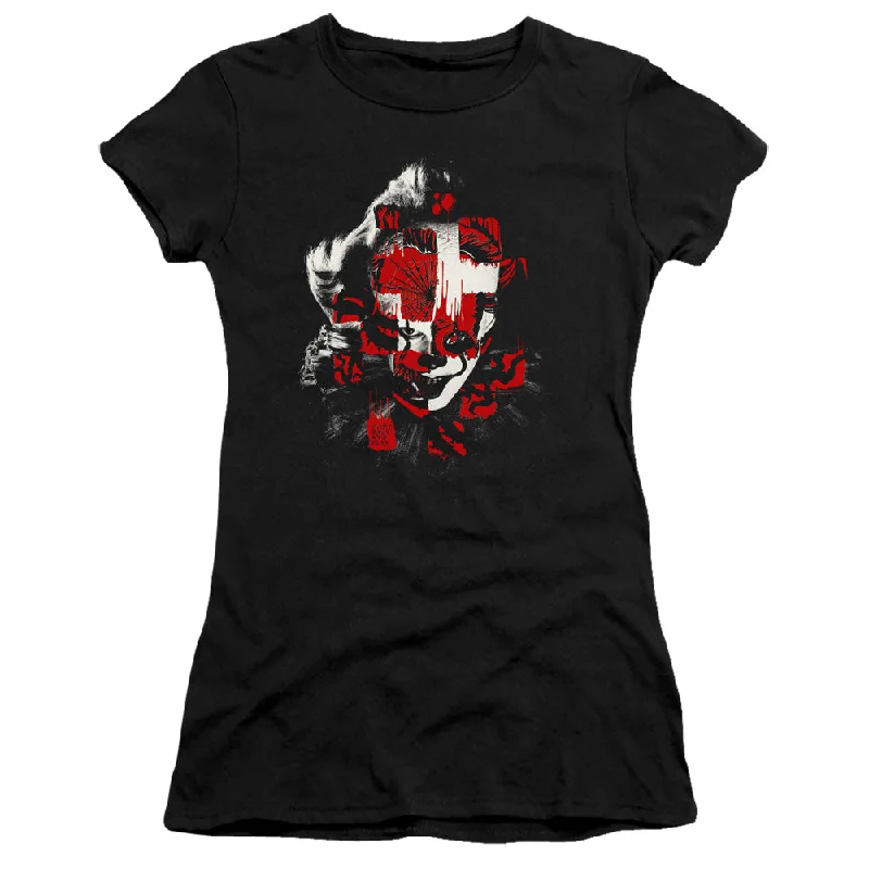 Deal Dash IT Chapter Two Juniors T-Shirt Come Back and Play Black Premium Tee